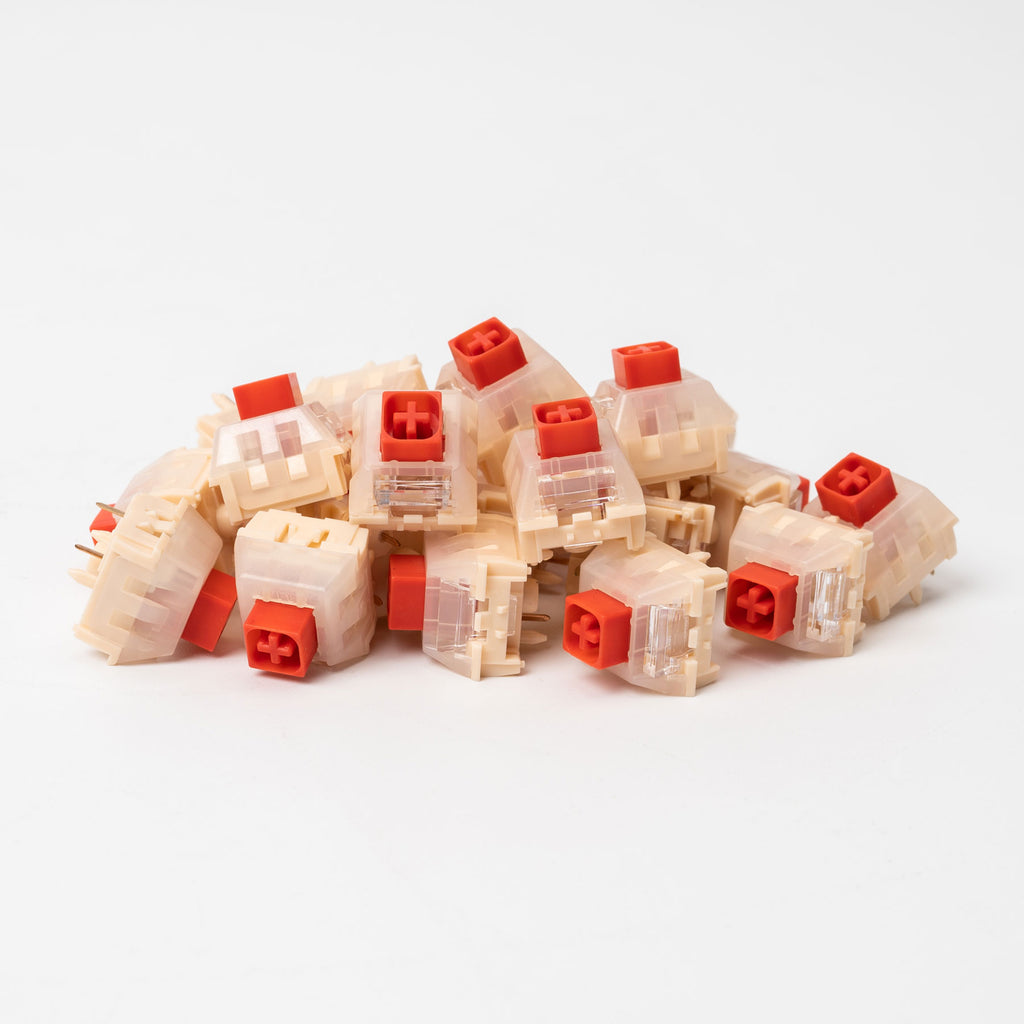 Kailh Red Bean Pudding Switches